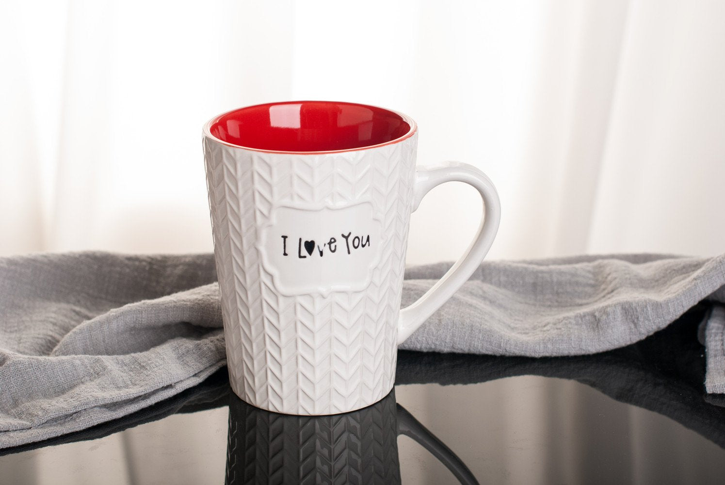 Ynsfree I Love You Mug dishwasher safe for convenient cleanup