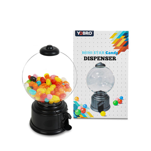 YOBRO Mini Candy Dispenser on a desk display for easy snacking