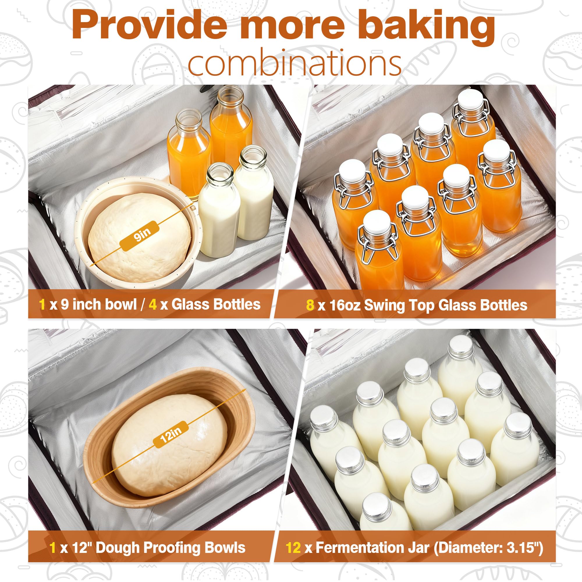 Yocookus proofer digital controls enable precise temp control and extended timing