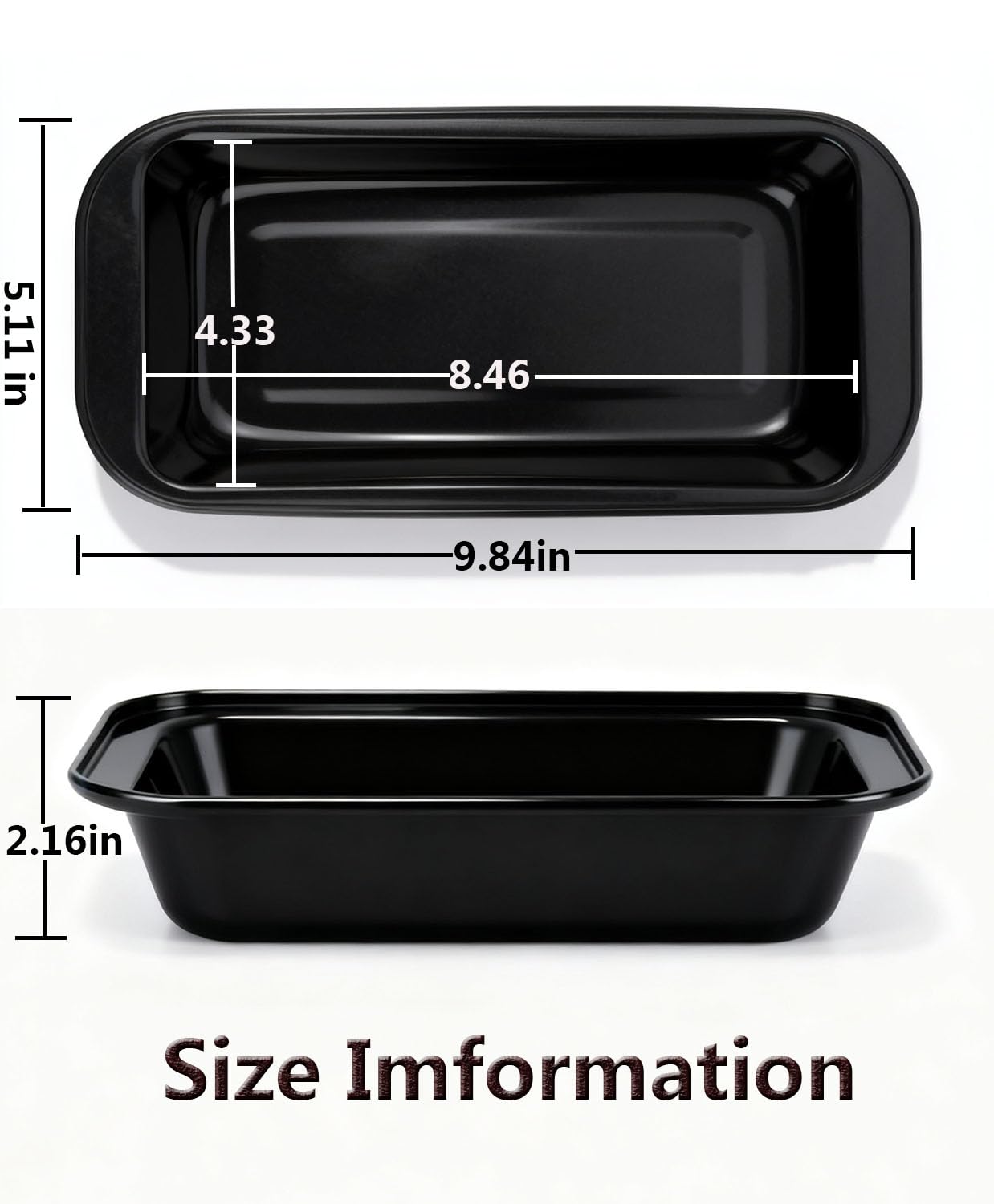 Yoehka nonstick bread pans enable effortless release of loaves