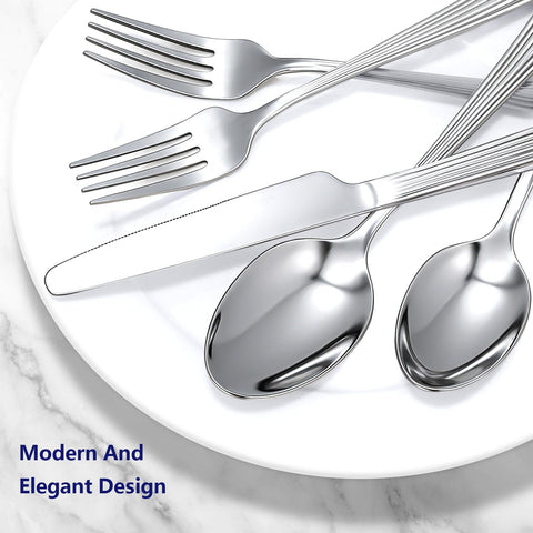 Comfortable to hold with balanced weight and textured grip for easy dining.