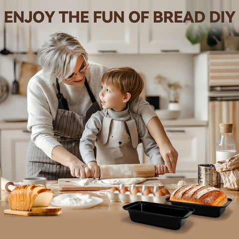 Yoehka versatile pans ideal for sourdough, banana bread, and cake