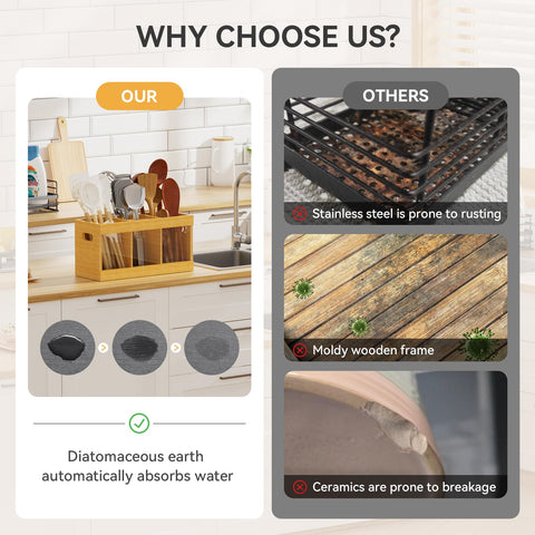 Yofidra stable countertop design prevents tipping during busy cooking.