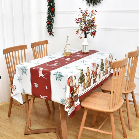 Yofori durable party table cover creates a neat dining space for guests