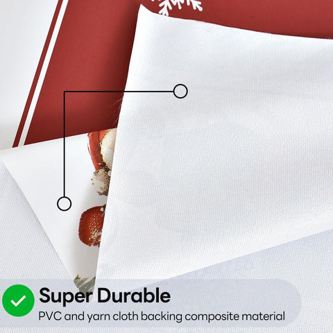 Yofori waterproof table cover 54x108 inches protecting tables.