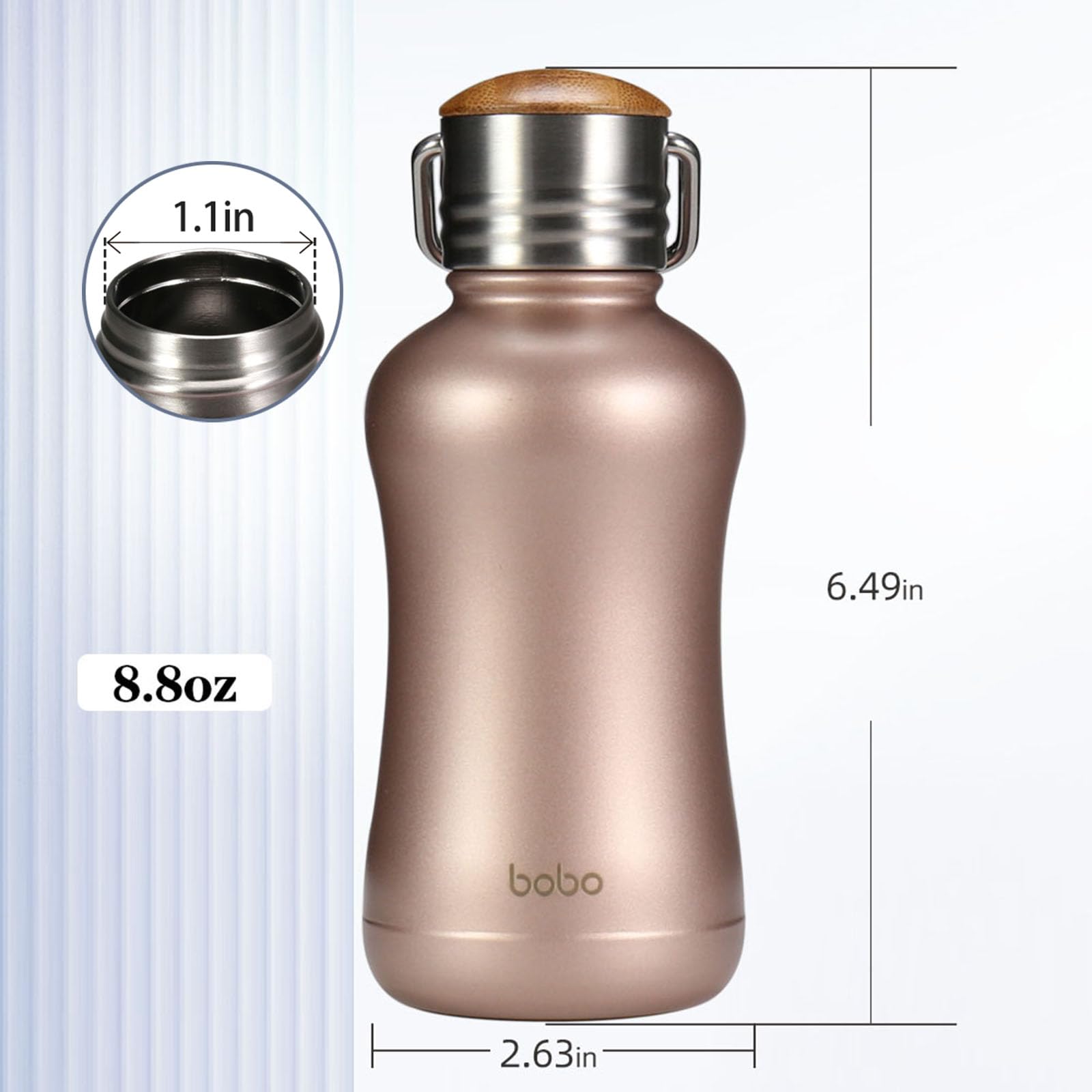 YOHKOH bamboo lid close-up shows eco-friendly design and secure seal.