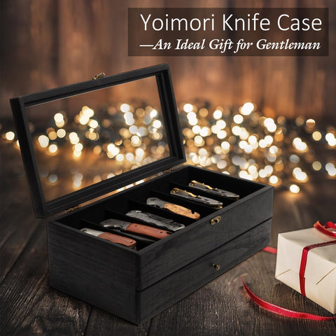 Yoimori rustic black finish enhances any room setup
