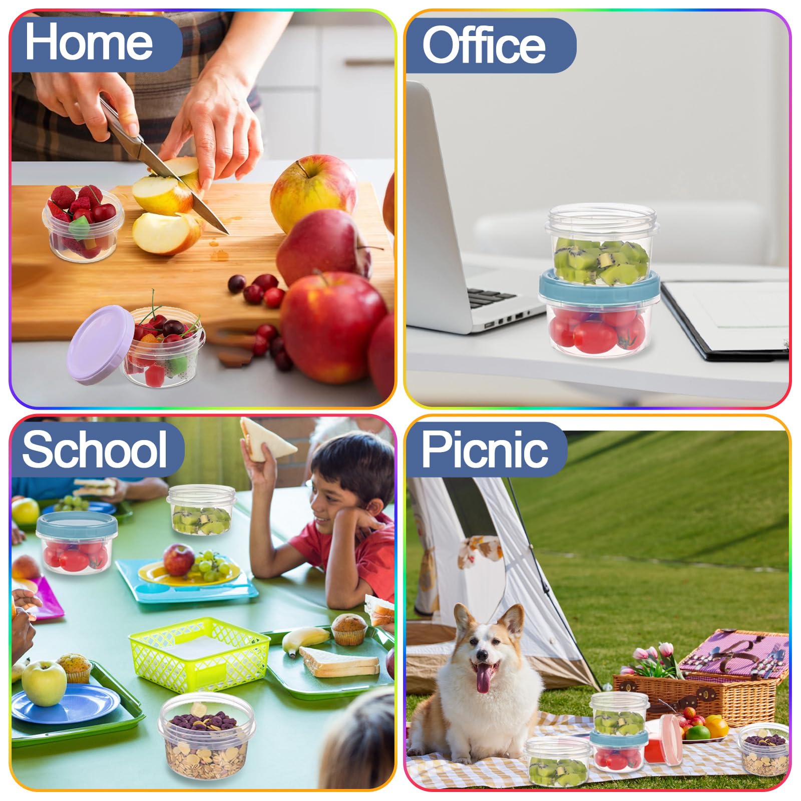 Yomarket dishwasher-safe containers simplify cleanup after meals