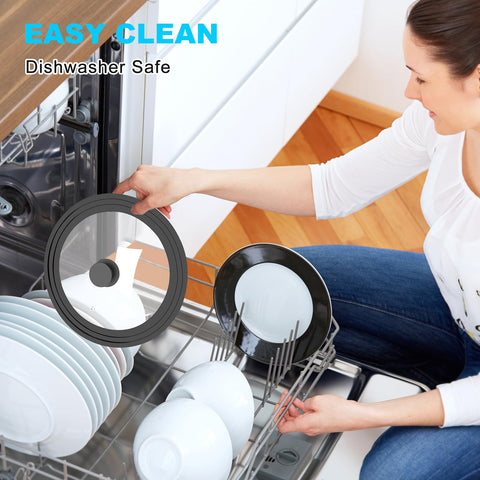 YOMUME universal lid with steam vent, faster heat concentration and control.