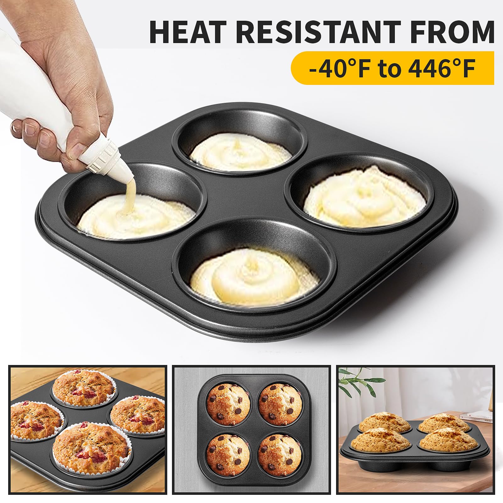 Yomvzake countertop oven muffin pan designed for small ovens