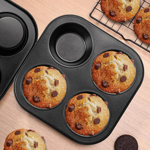Yomvzake easy-release coating helps muffins release cleanly