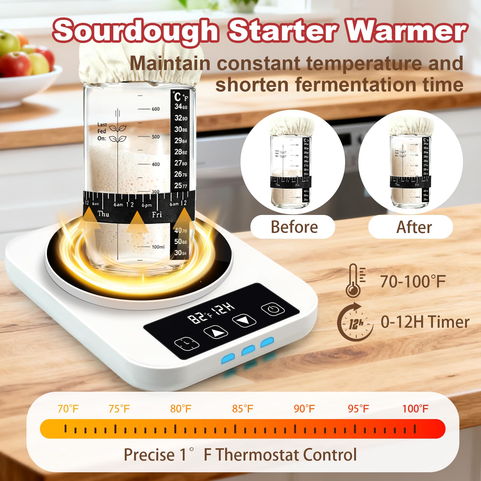 YONILL oval banneton proofing basket enables breathable dough fermentation