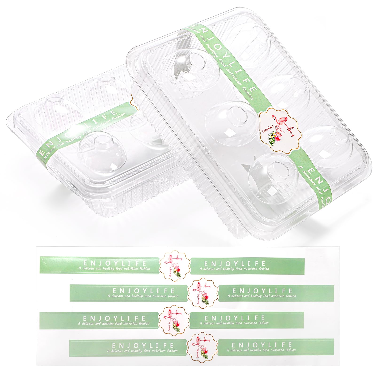 Yopay BPA-free lightweight egg tray for portable serving.