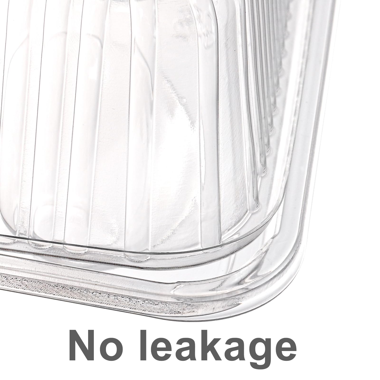 Yopay transparent top improves product visibility during display.