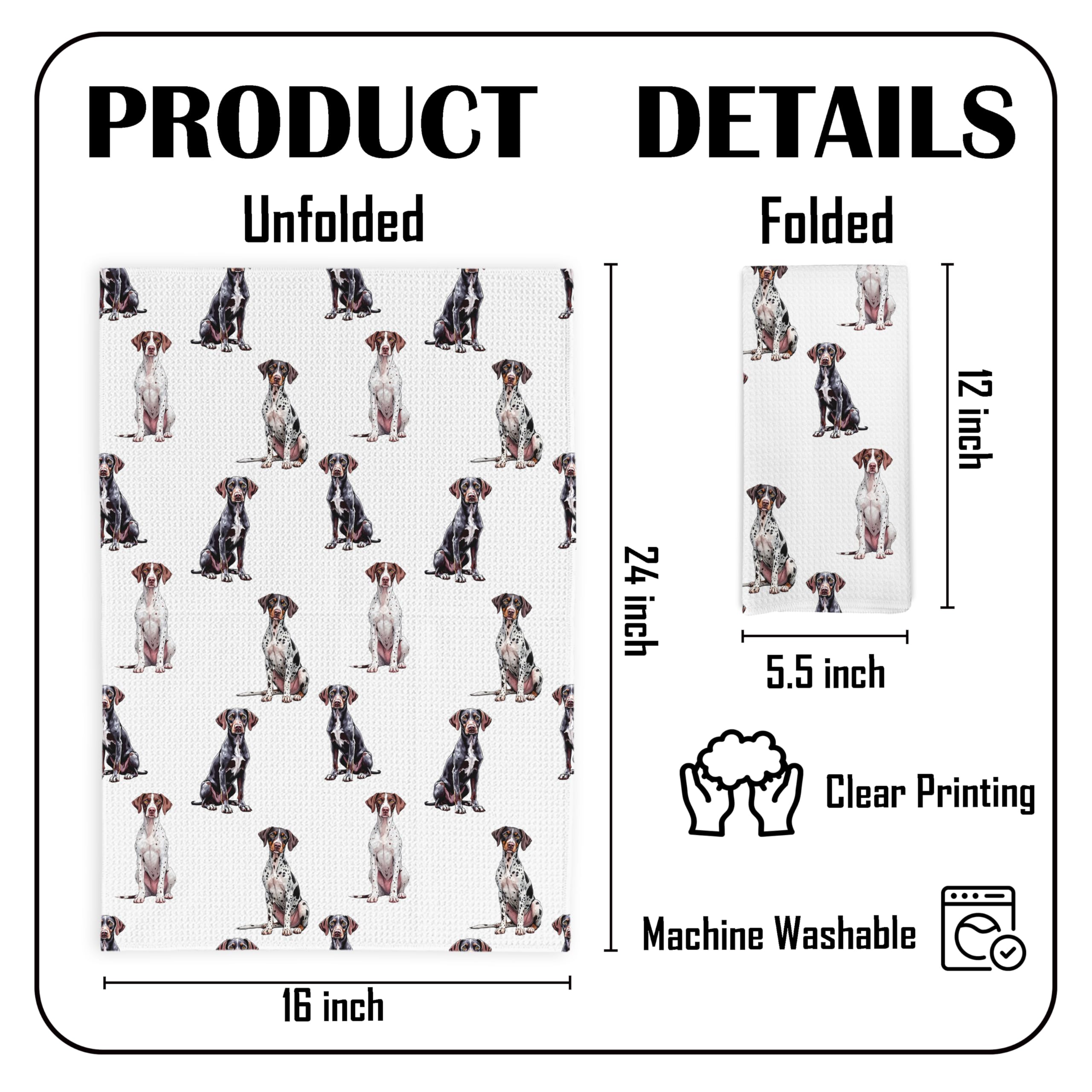 Yorhifa GSP durable fiber towel resists fading and tearing.