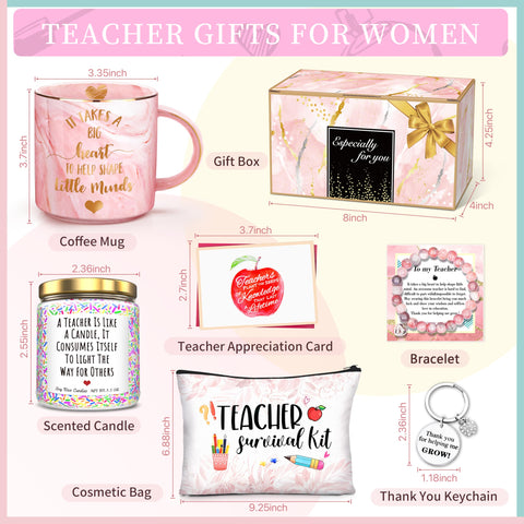 Yorktend handmade mug with gold marble pattern, a standout keepsake for teachers.