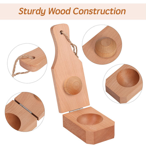 YORSEEK beech-wood tostonera ideal for making green plantain tostones.