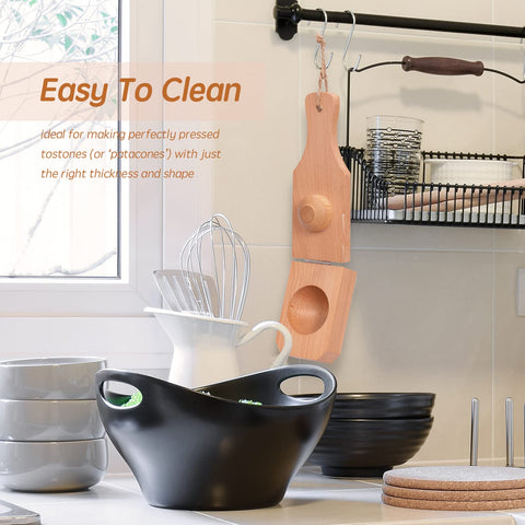 YORSEEK tostonera supports versatile kitchen making crispy tostones.