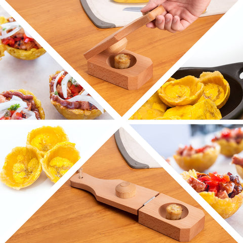 YORSEEK wooden tostonera compact size for efficient countertop storage.