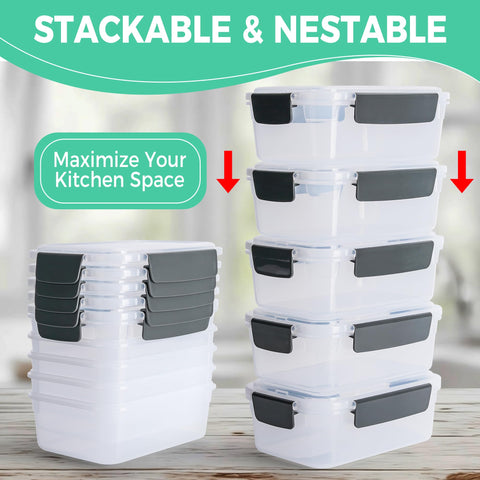 YORY airtight snap-lock lid for freshness and spill protection