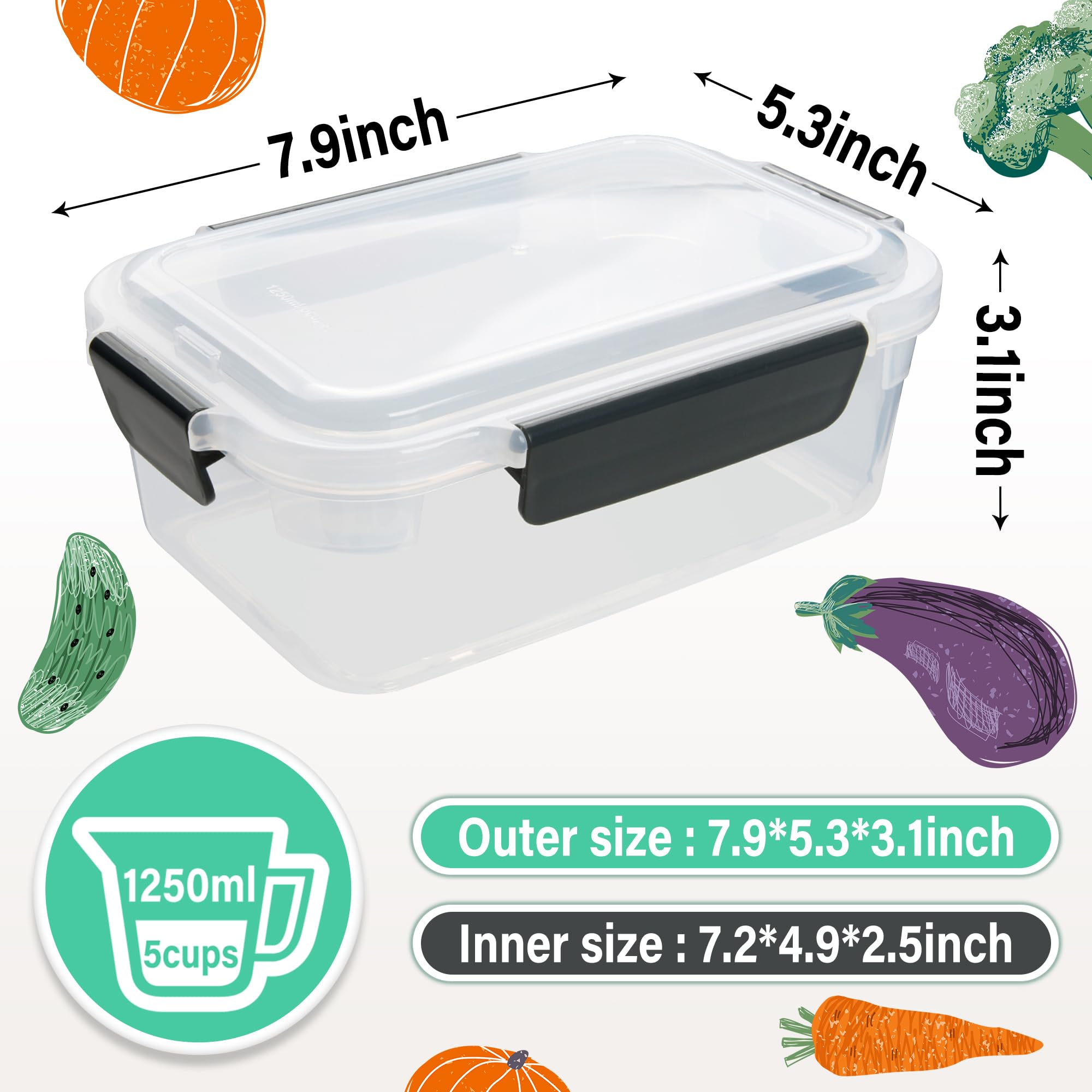 YORY microwave-safe containers reheat leftovers safely in minutes