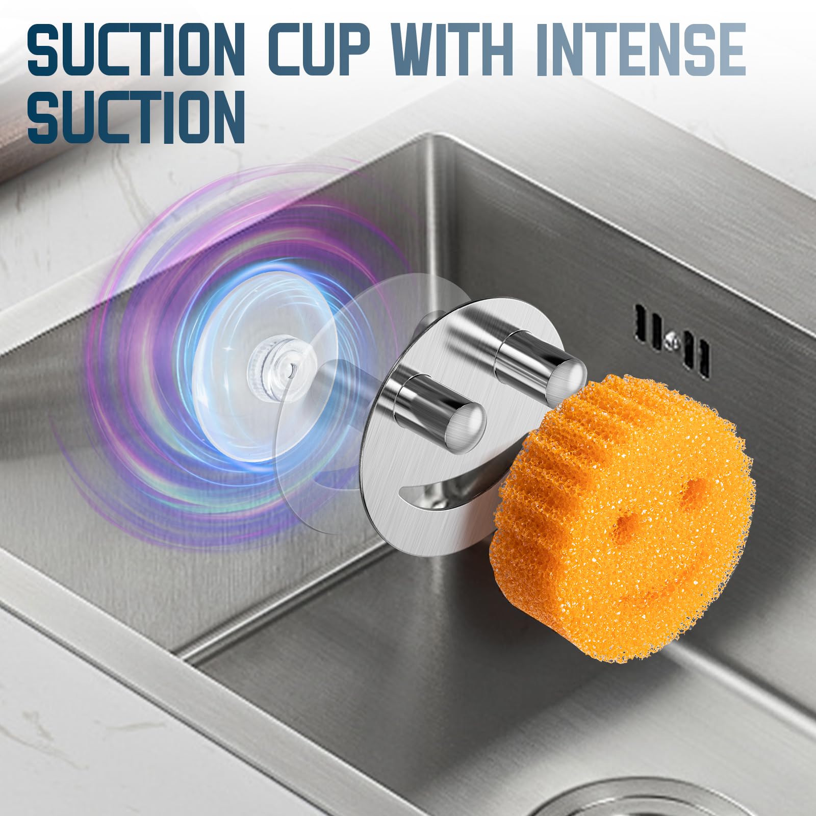 Yoshiky tool-free installation with suction cup for quick setup