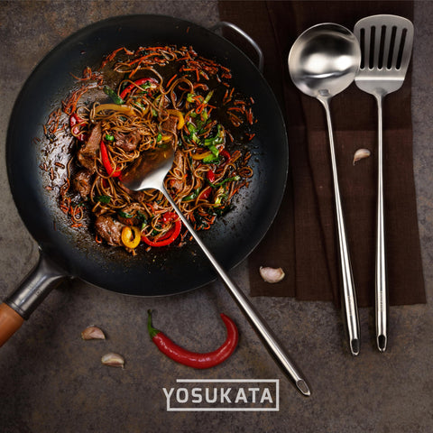 YOSUKATA dishwasher-safe utensils simplify cleanup after meals