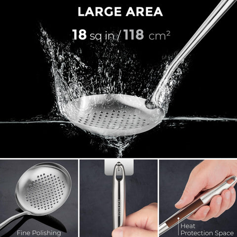 YOSUKATA dishwasher-safe utensils for easy cleanup after cooking.
