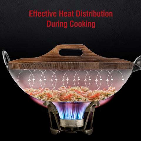 YOSUKATA durable wok accessory supports versatile cooking with less mess.