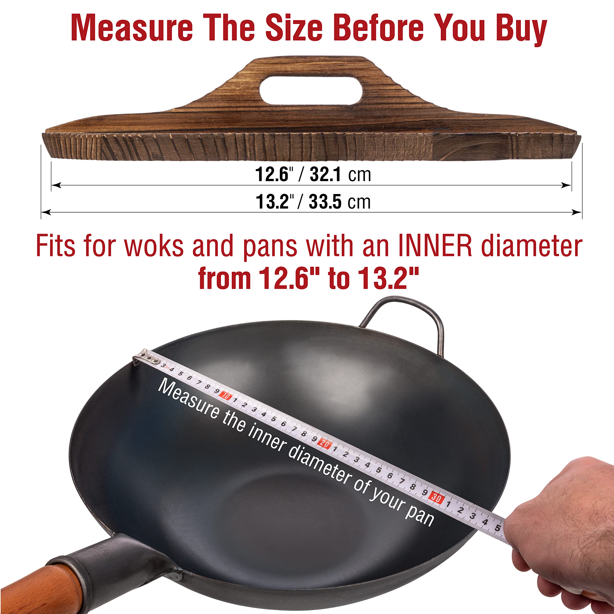 YOSUKATA ergonomic handle lid enables easy lifting while checking your dish.