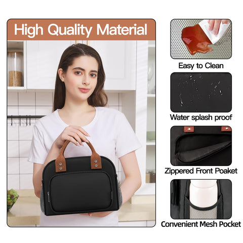 Yotrone insulated liner helps keep meals warm or cool for hours.