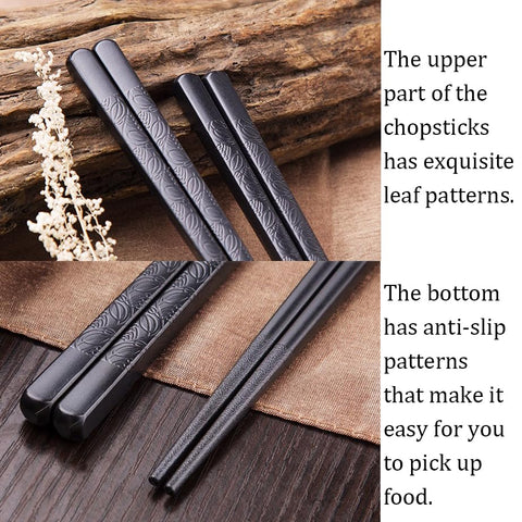 Youda chopsticks are dishwasher safe for easy cleanup.