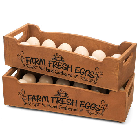 YOUEON ventilation and cushioning keeps eggs safely organized on display.