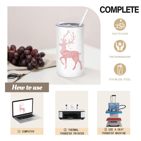 YOUKE OLA straight skinny design fits most cup holders and backpacks
