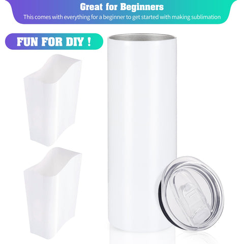 YOUKE OLA sublimation-coated tumbler close-up highlighting polymer coating texture.