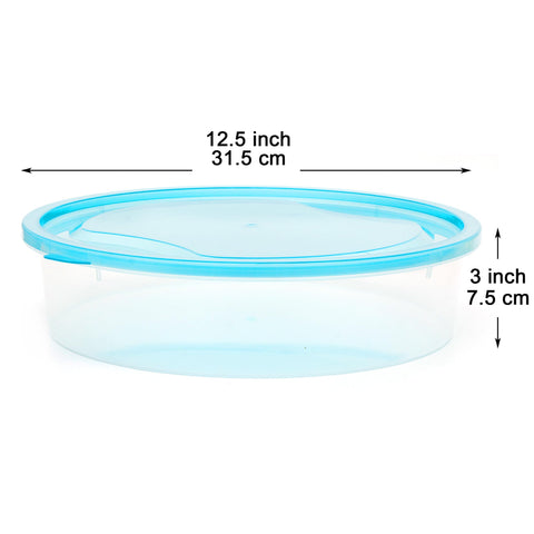 Youngever tight-lid pie containers for secure transport in fridge or on the go.