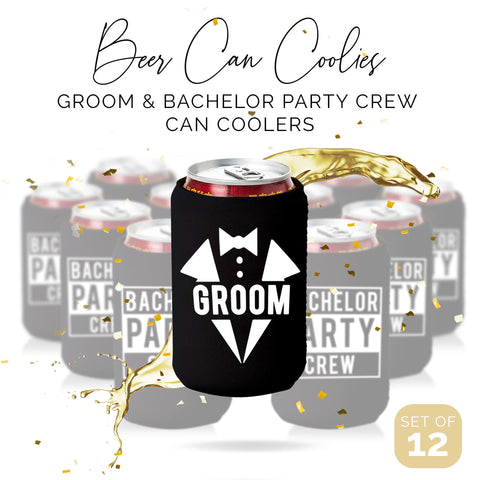 Your Dream Party Shop bachelor party crew design closeup showcases playful team spirit.