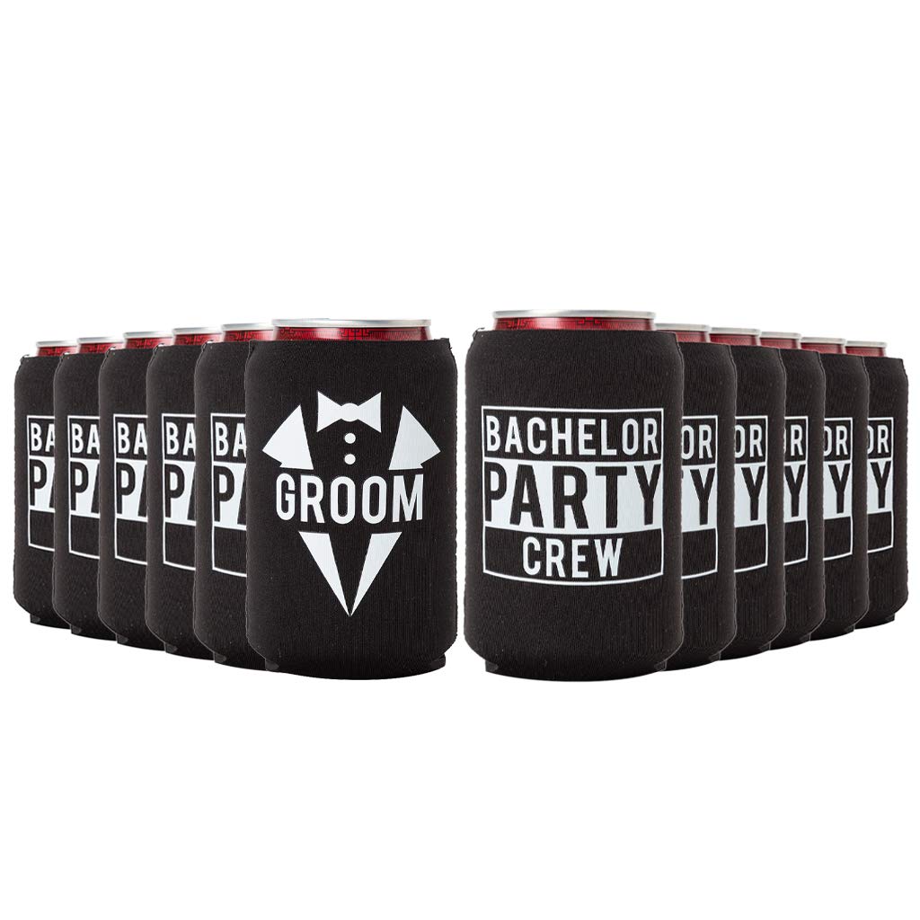 Your Dream Party Shop groom design can cooler closeup highlights bold party-ready branding.