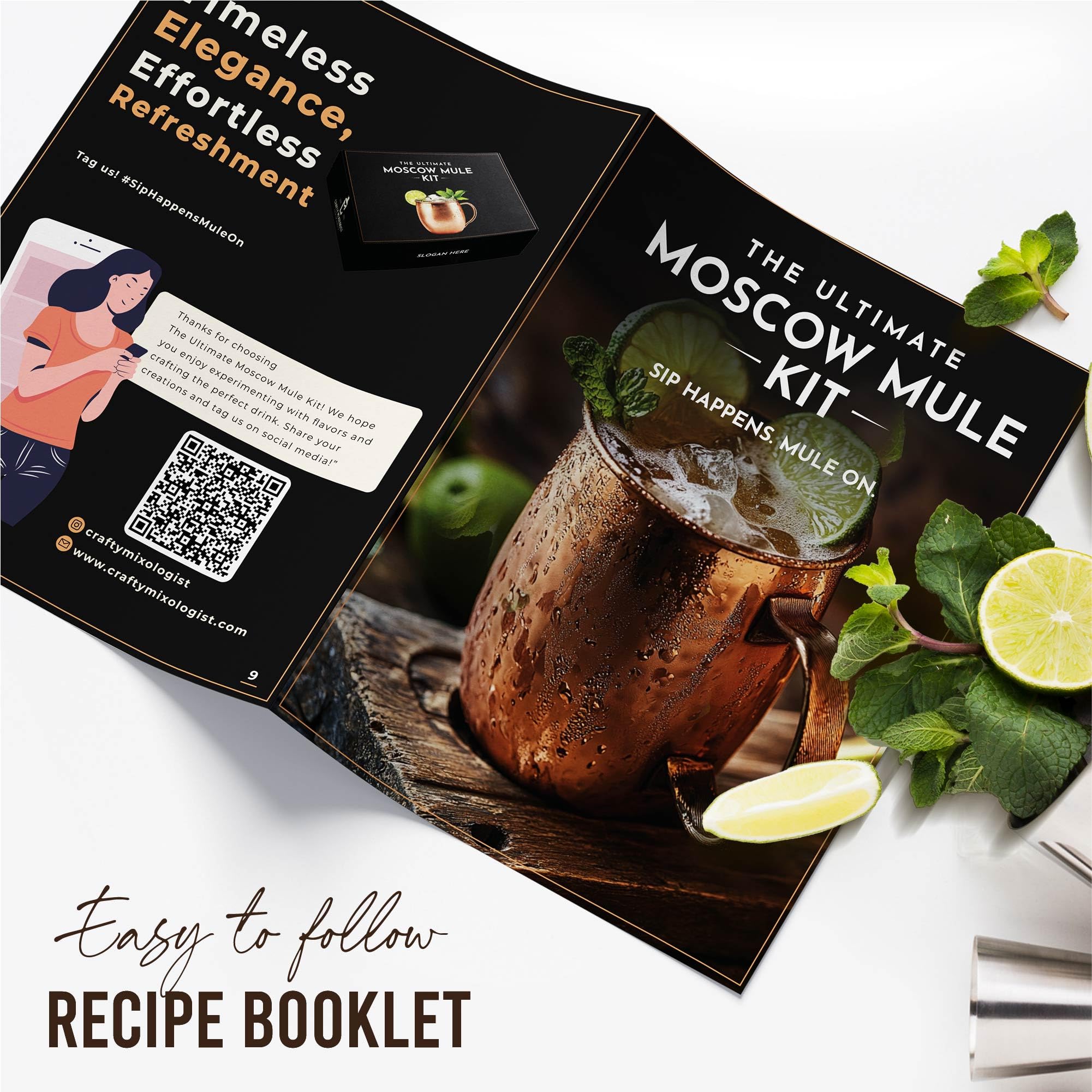 Your Dream Party Shop Moscow Mule Kit packaging and presentation