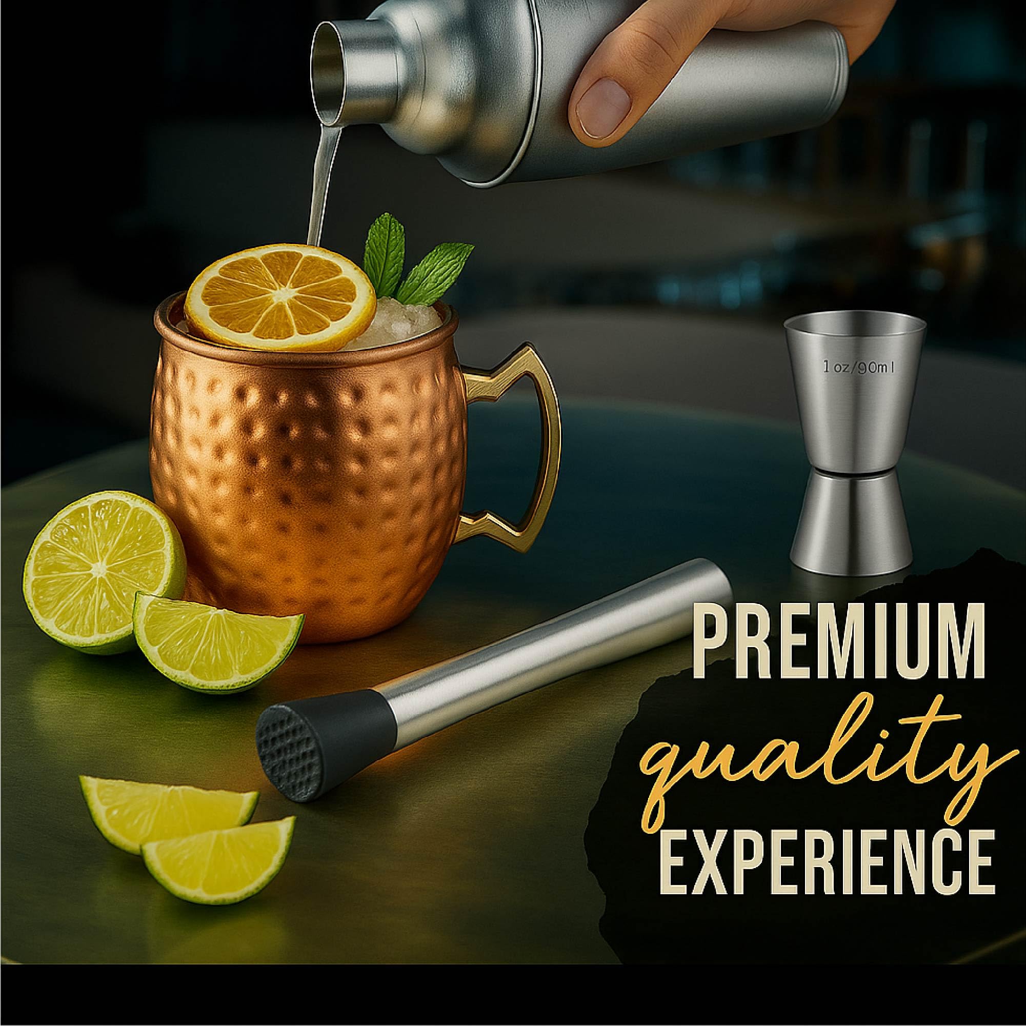 Your Dream Party Shop Moscow Mule Kit recipe book for cocktail inspiration