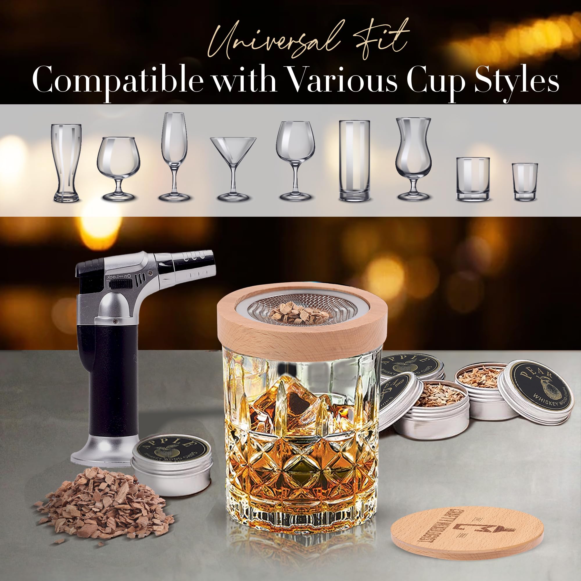 Your Dream Party Shop two premium whiskey glasses for tasting and serving