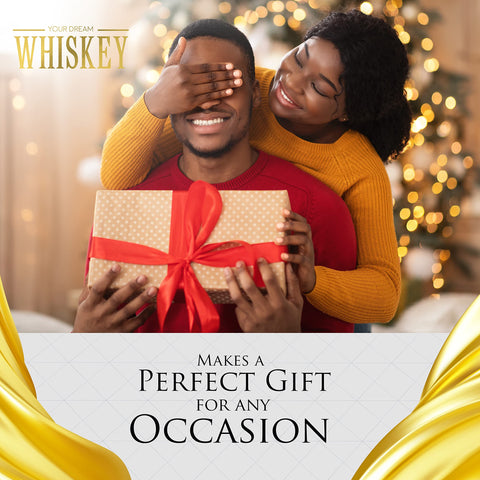 Your Dream Party Shop gift box packaging for whiskey lovers