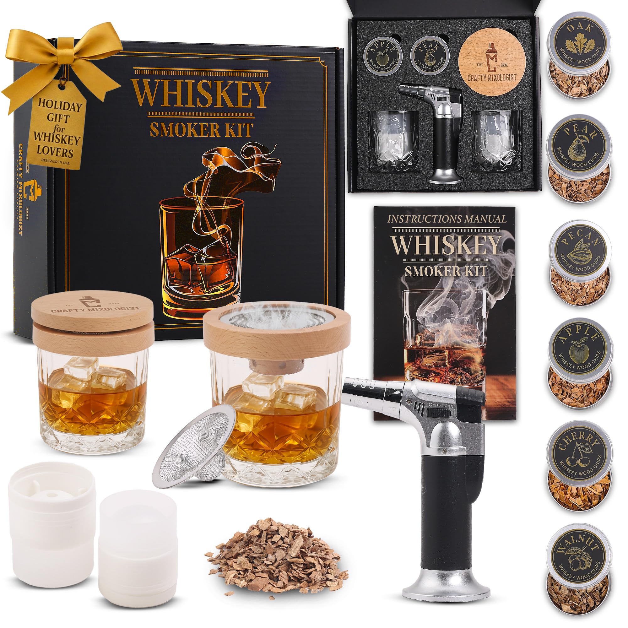 Your Dream Party Shop whiskey smoker torch for at-home cocktail infusions