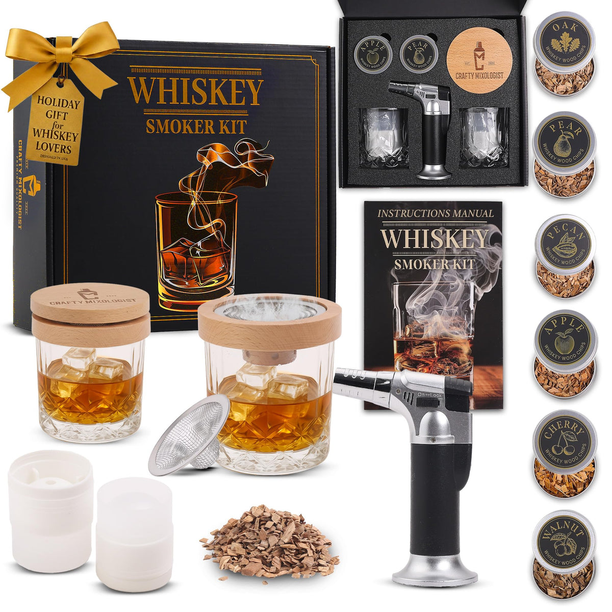 Your Dream Party Shop whiskey smoker torch for at-home cocktail infusions