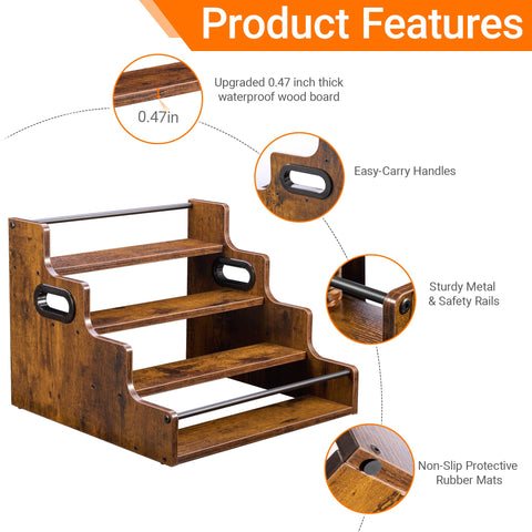 YQBRAO dual side handles allow easy lifting and relocation.
