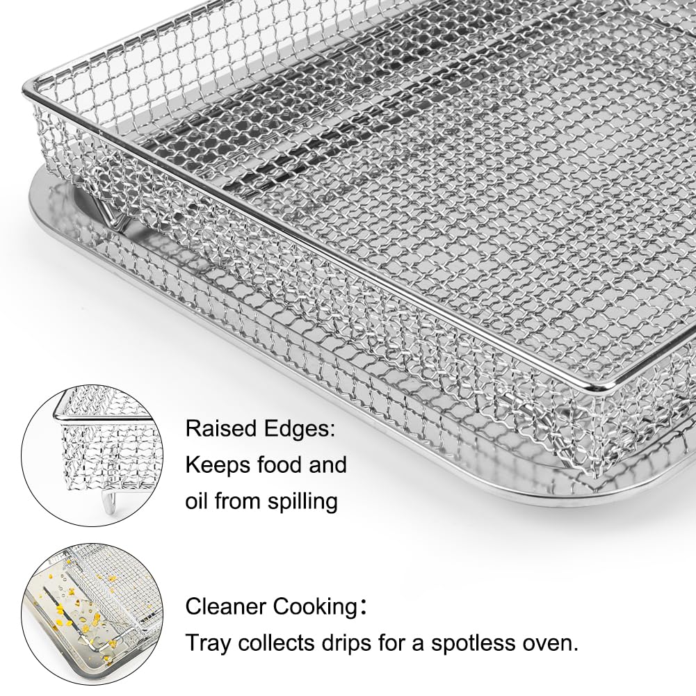 YQL stainless steel baking tray is oven-safe and easy to clean.