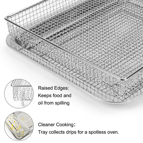 YQL stainless steel baking tray is oven-safe and easy to clean.