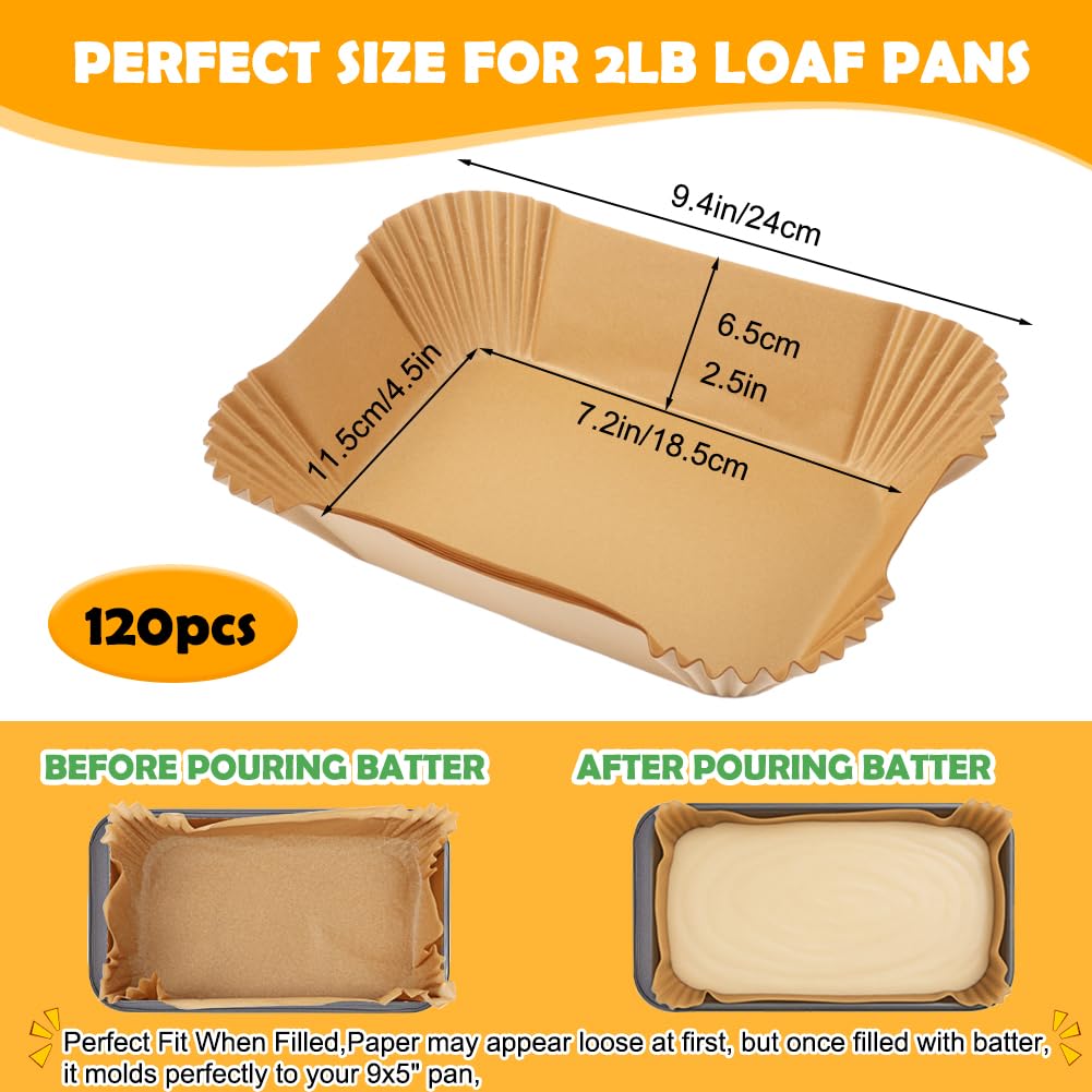 YQL pre-formed rectangle liners ready for standard 9x5 pans.