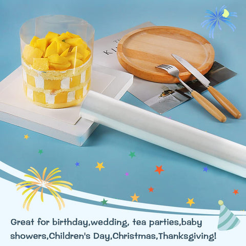 YQL versatile cake collar used for birthdays and weddings.