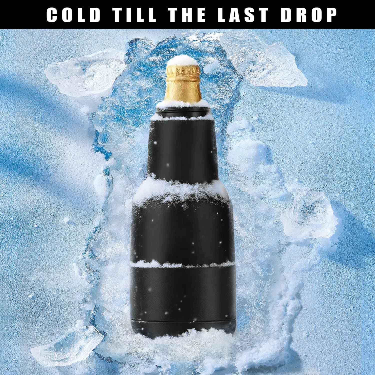 Condensation free exterior on YRSENG Modelo bottle cooler